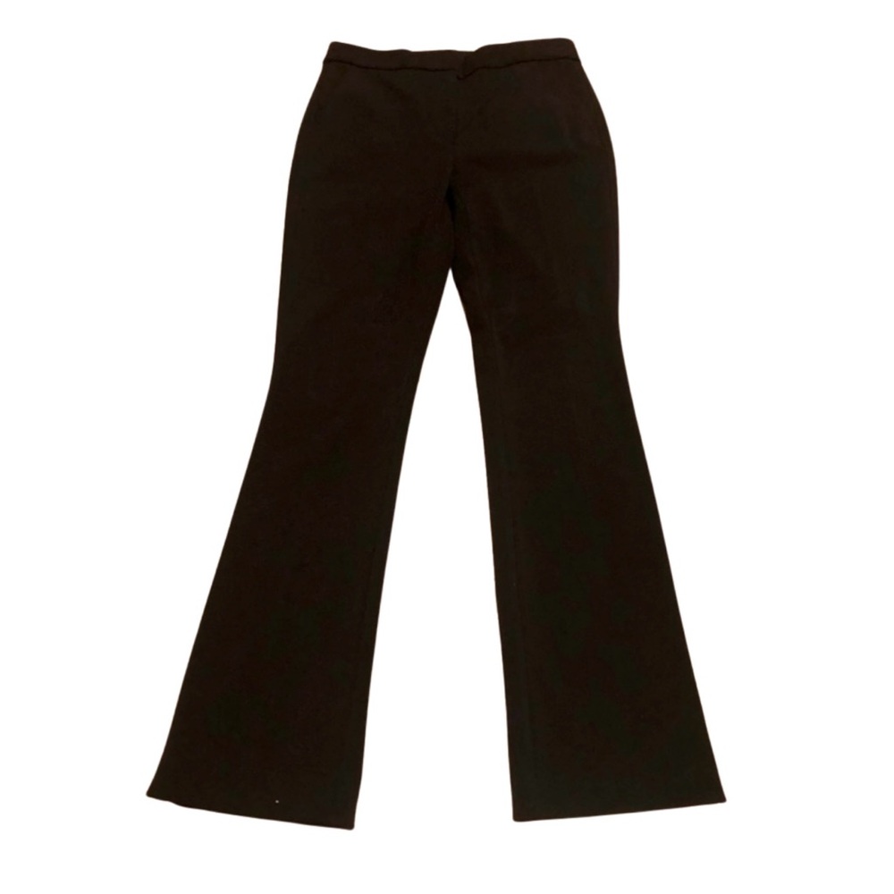 White House Black Market WHBM “The Slim” Dark Black Pants Slacks Size 4
